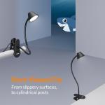 LEPOWER 300 LM Clip‑On Dimmable Book Light