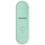 Akomid USB‑Rechargeable 8‑LED Book Light Turquoise