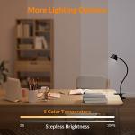LEPOWER 300 LM Clip‑On Dimmable Book Light