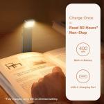 86lux Rechargeable Clip‑On Bookmark Lamp