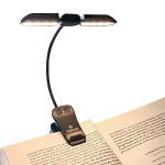 Vekkia 14‑LED Rechargeable Clip‑On Eye‑Care Book Light