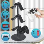 KELJUN 3‑Tier Game Controller & Headset Stand Hanger