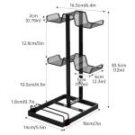 WOCHUANGSI 2‑Tier Game Controller & Headphone Stand