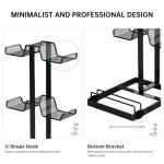 WOCHUANGSI 2‑Tier Game Controller & Headphone Stand
