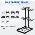 WOCHUANGSI 2‑Tier Game Controller & Headphone Stand