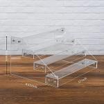 AISIDERK 4‑Tier 12″ Acrylic Display Shelf Organizer