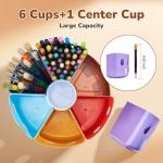 GAMENOTE Rotating Art Supplies Organizer Large