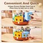 GAMENOTE Rotating Art Supplies Organizer Large