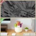 Marbrasse 360° Rotating 5‑Compartment Pen Pencil Caddy