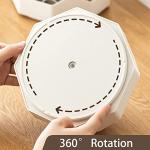 kaileyouxiangongsi 9‑Compartment Rotating Art Organizer