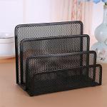 EASEPRES 2‑Pack 3‑Compartment Mesh Mail Sorter