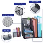 Mesh File Pen Organizer 2‑Tier Drawer