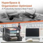 EVOOMI 5‑Tier Mesh Desk Organizer