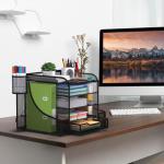 EVOOMI 5‑Tier Mesh Desk Organizer
