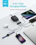 Anker 112W 6‑Port Desktop Charger