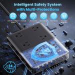 12‑in‑1 200W GaN USB‑C Power Strip