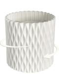 Lebenrich 5‑Slot Rotating Pen Organizer White