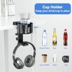 KDD 5‑in‑1 Rotating Controller & Headphone Stand