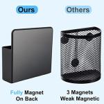KITANIS 2‑Pack Magnetic Marker & Pen Holder