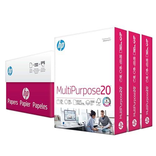 HP MultiPurpose 20 lb Copy Paper with ColorLok Technology