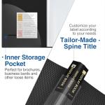 Sooez Pocket Binder with Sleeves