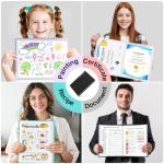 Sooez Pocket Binder with Sleeves