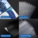 Sooez Pocket Binder with Sleeves