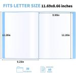 Smarpau Display Binder with Sleeves