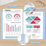 Smarpau Display Binder with Sleeves