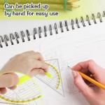 PEOVLVN Triangle Ruler Set