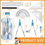 Teling Geometry Tools Set