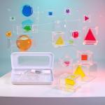 Pink Compass Protractor Set