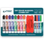 Assorted Dry‑Erase Marker & Eraser Bundle