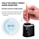 Aogwat Kids Electric Pencil Sharpener
