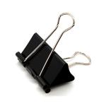 DSTELIN: 24 pc 1.6″ Black Binder Clips