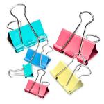 Assorted: 100 pc Multi-Size Binder Clip Set