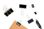 DSTELIN: 100 pc Mixed-Size Binder Clips