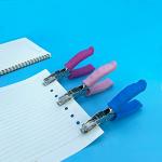 Handheld: ¼″ Hole Punch, Blue Soft‑Grip