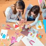 AEFFNOC: 6‑Sheet ¼″ Hole Punch, Soft Grip