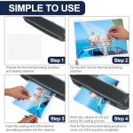 Laminator: 33 pc 9×11.5″ 3 mil Pouch Set