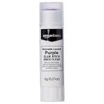 AmazonBasics: 4‑Pack 0.21 oz Purple Glue Sticks