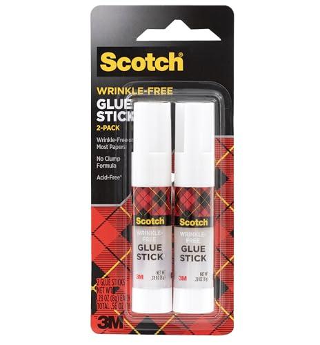 Scotch Wrinkle-Free washable glue sticks