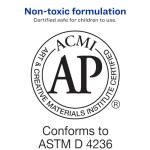 Avery White Washable Glue Sticks, 0.26 oz, 3‑Pack