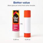 Avery White Washable Glue Sticks, 0.26 oz, 3‑Pack