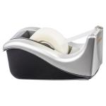 Scotch Desktop Tape Dispenser, Silvertech