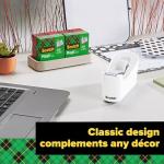Scotch Tape Dispenser, White + ¾″×350″ Tape