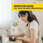 Scotch Desktop Tape Dispenser, Black Two‑Tone