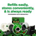 Scotch Magic Tape 6 Rolls + Desktop Dispenser