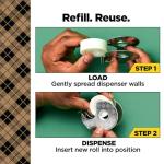 Scotch Magic Tape Stainless‑Steel Refillable Dispenser