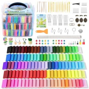 Artme 116‑Color Oven‑Bake Clay Kit + Tools
